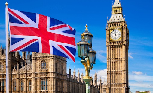 The image of UK parliament