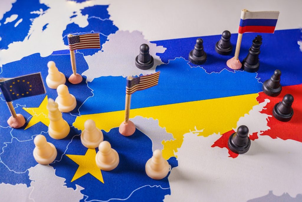 Global politics around Russia-Ukrain war