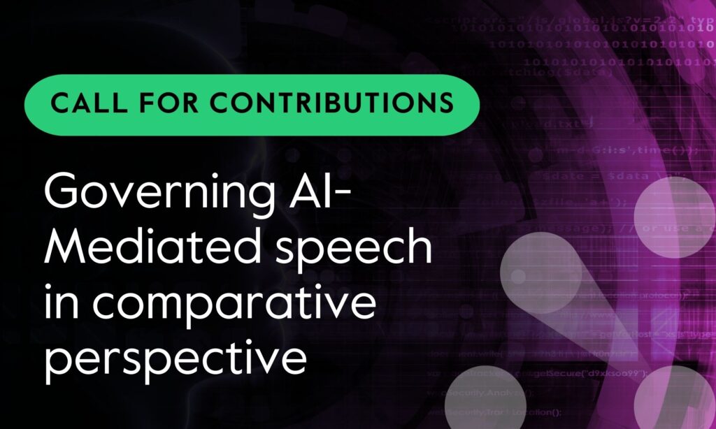 Governing AI-mediated speech in comparative perspective
